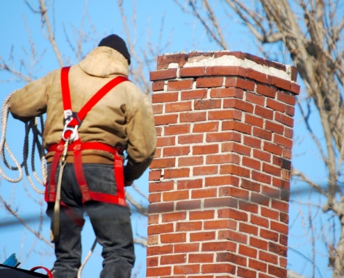 Chimneys in Mankato